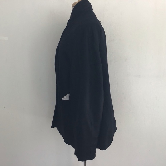 Jones New York Linen blend black fully lined 3 button blazer size 24W - Picture 10 of 14